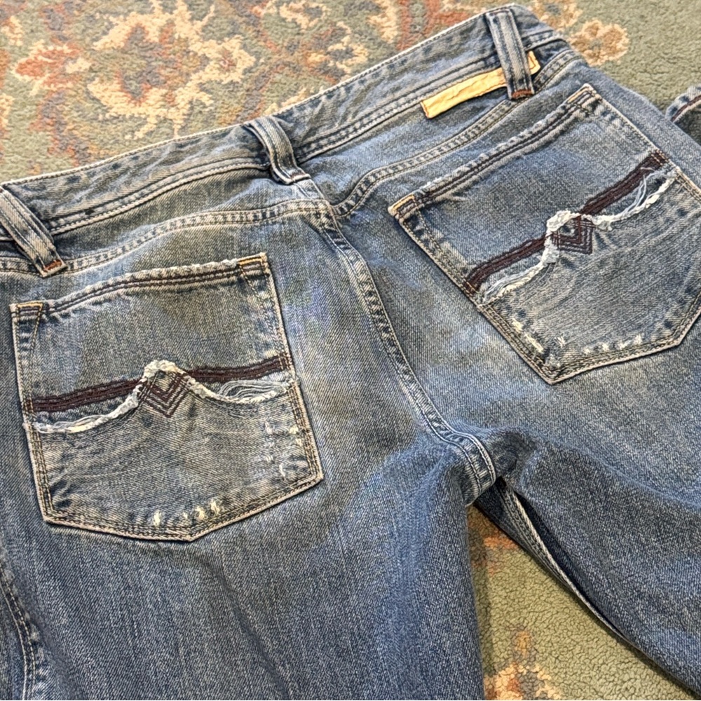 DIESEL Men’s Blue Flare Jeans Y2K
